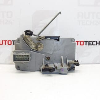 Cerradura puerta delantera izquierda Peugeot 206 hasta 2002 conector cuadrado 9135H3