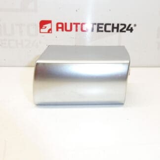 Tapa deflector para manilla exterior puerta trasera izquierda Citroën Peugeot cromada 1484501077 9101EH