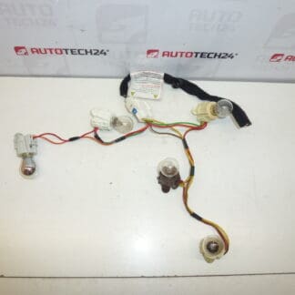 Cableado de la luz trasera derecha Peugeot 407 sedan 6351HP