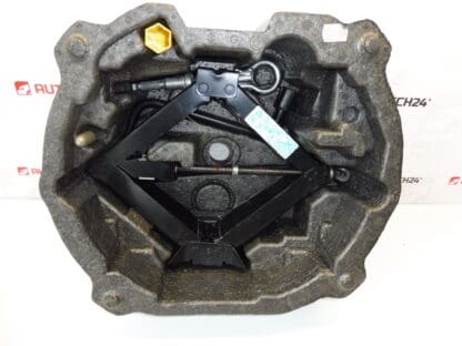 Juego de herramientas de palanca, llave de rueda, argolla de remolque Peugeot 407 672599 6736C1 674414