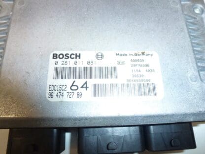 Centralita Bosch EDC15C2 0281011081 9647472780