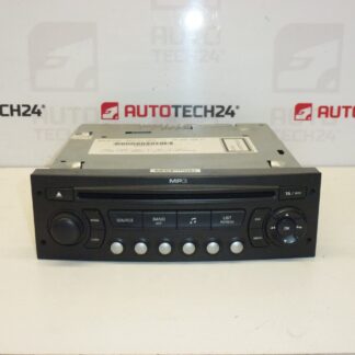 Autoradio con CD MP3 Citroën Peugeot 9662925977 6564CJ