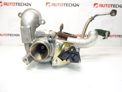 Turbo Citroën Peugeot 1.6 HDI 68KW 88 mil km 9673283680 TD02H2-07TVT-21 - Imagen 2